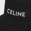 Bucket hat i raffia
