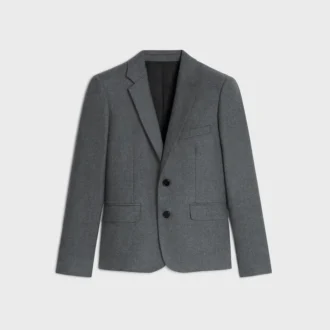 Campbell-jacka i flanelltwill