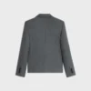 Campbell-jacka i flanelltwill