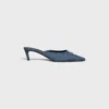 Celine Alma Triomphe Mule i denim Celine Alma Triomphe Mule i denim