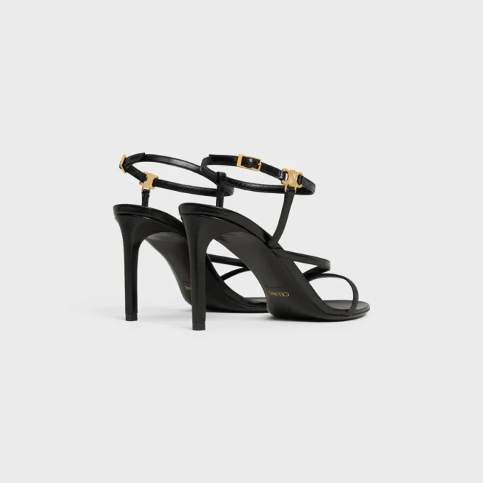CELINE Ava-sandal i lammskinn CELINE Ava-sandal i lammskinn