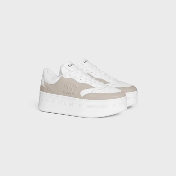 CELINE – Block Sneaker med Triomphe i kalvskinn