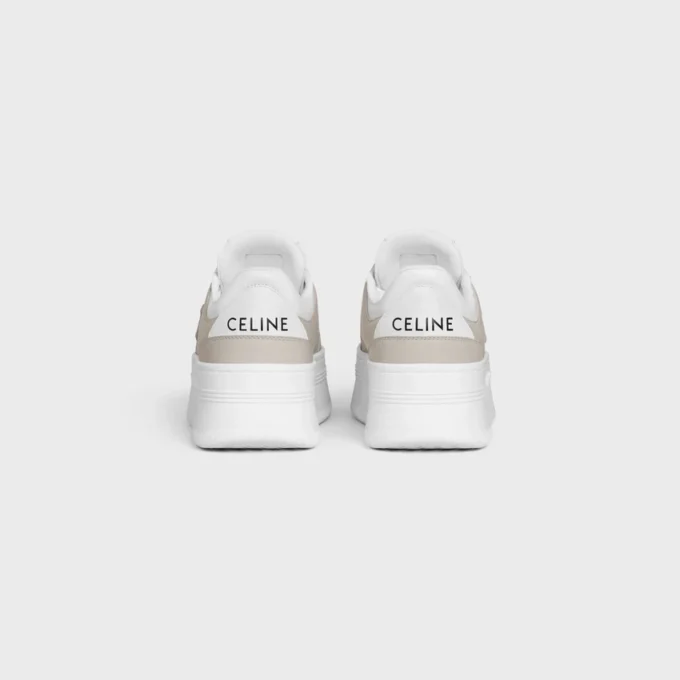 CELINE – Block Sneaker med Triomphe i kalvskinn