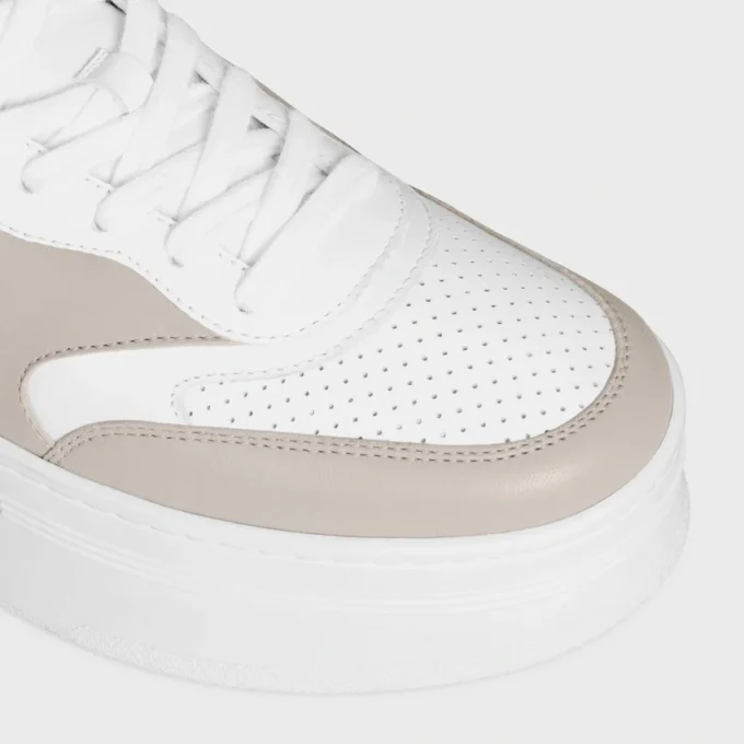CELINE – Block Sneaker med Triomphe i kalvskinn