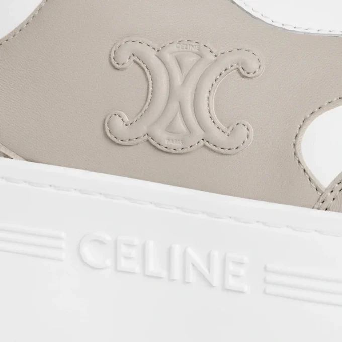 CELINE – Block Sneaker med Triomphe i kalvskinn