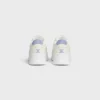CELINE – Block-sneakers med Triomphe-mönster baktill och kilklack i kalvskinn CELINE – Block-sneakers med Triomphe-mönster baktill och kilklack i kalvskinn