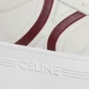 CELINE – Block-sneakers med Triomphe-mönster baktill och kilklack i kalvskinn CELINE – Block-sneakers med Triomphe-mönster baktill och kilklack i kalvskinn