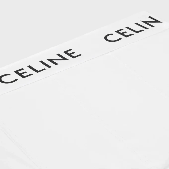 CELINE-boxershorts i bomullsjersey CELINE-boxershorts i bomullsjersey