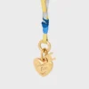 CELINE Charms Cordon-halsband i siden och mässing med guldfinish CELINE Charms Cordon-halsband i siden och mässing med guldfinish