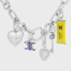 CELINE Charms Triomphe i emalj och mässing med rodiumfinish CELINE Charms Triomphe i emalj och mässing med rodiumfinish