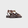 Celine Clea Triomphe-sandal i kalvskinn – vegetabiliskt garvat Celine Clea Triomphe-sandal i kalvskinn – vegetabiliskt garvat