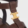 Celine Clea Triomphe-sandal i kalvskinn – vegetabiliskt garvat Celine Clea Triomphe-sandal i kalvskinn – vegetabiliskt garvat