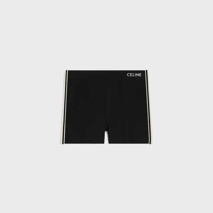 CELINE cykelbyxor i teknisk jersey