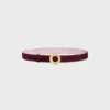 CELINE Disc Buckle & Reversible Strap 25 mm