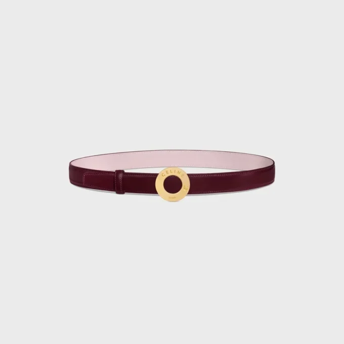 CELINE Disc Buckle & Reversible Strap 25 mm
