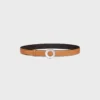 CELINE Disc Buckle & Reversible Strap 25 mm