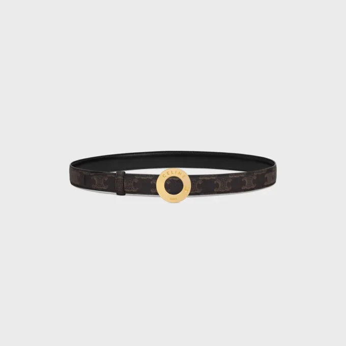 CELINE Disc Buckle & Reversible Strap 25 mm