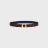 CELINE Disc Buckle & Reversible Strap 25 mm