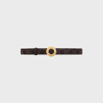 CELINE Disc Buckle & Reversible Strap 25 mm