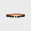 CELINE Disc Buckle & Reversible Strap 25 mm