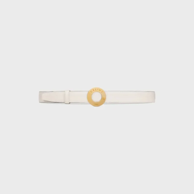 CELINE Disc Buckle & Reversible Strap 25 mm