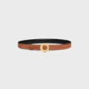 CELINE Disc Buckle & Reversible Strap 25 mm
