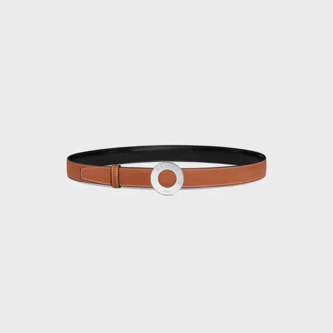 CELINE Disc Buckle & Reversible Strap 25 mm