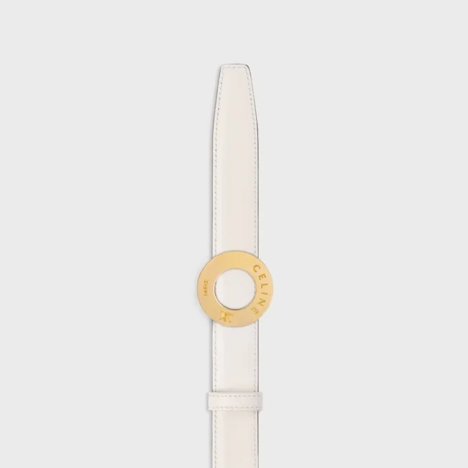 CELINE Disc Buckle & Reversible Strap 25 mm