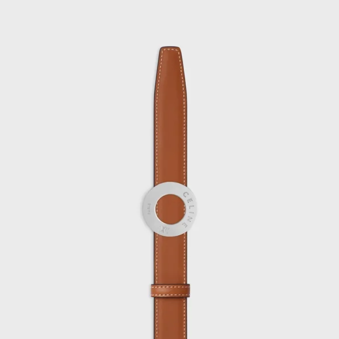 CELINE Disc Buckle & Reversible Strap 25 mm