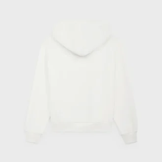 CELINE-hoodie i fleecebomull