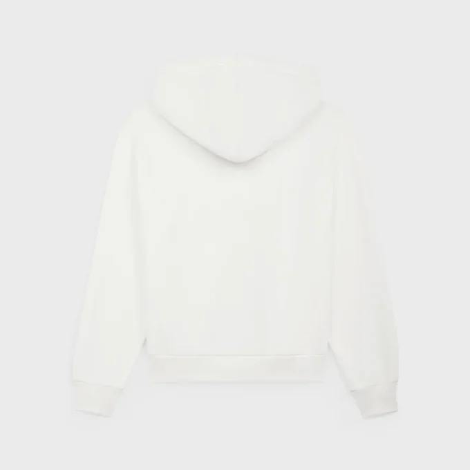 CELINE-hoodie i fleecebomull CELINE-hoodie i fleecebomull
