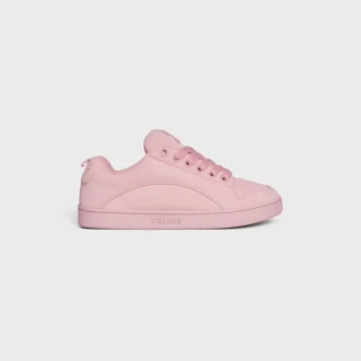 CELINE Huntington – Låga sneakers i mocka och mesh
