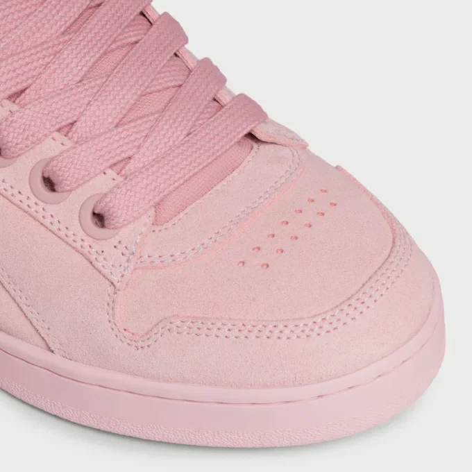 CELINE Huntington – Låga sneakers i mocka och mesh CELINE Huntington – Låga sneakers i mocka och mesh