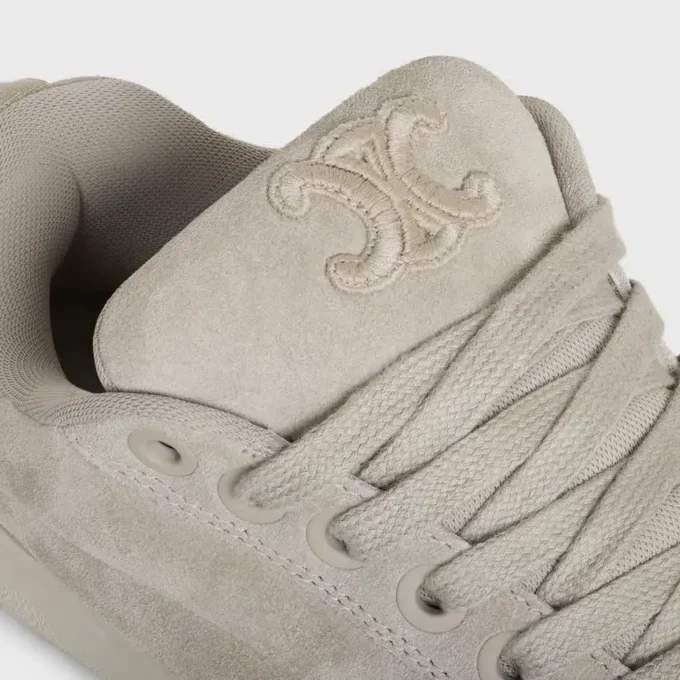 CELINE Huntington – Låga sneakers i mocka och mesh CELINE Huntington – Låga sneakers i mocka och mesh