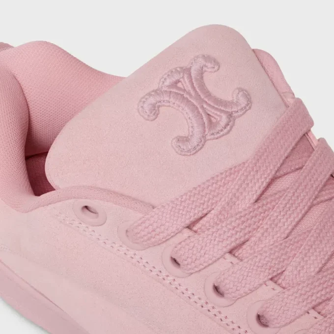 CELINE Huntington – Låga sneakers i mocka och mesh CELINE Huntington – Låga sneakers i mocka och mesh
