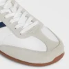 CELINE Jogger – Låg snörningssneaker i kalvskinn och mocka CELINE Jogger – Låg snörningssneaker i kalvskinn och mocka