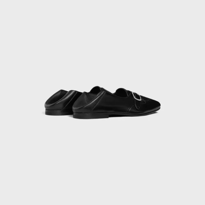 CELINE John Monk Strap i mjukt kalvskinn CELINE John Monk Strap i mjukt kalvskinn