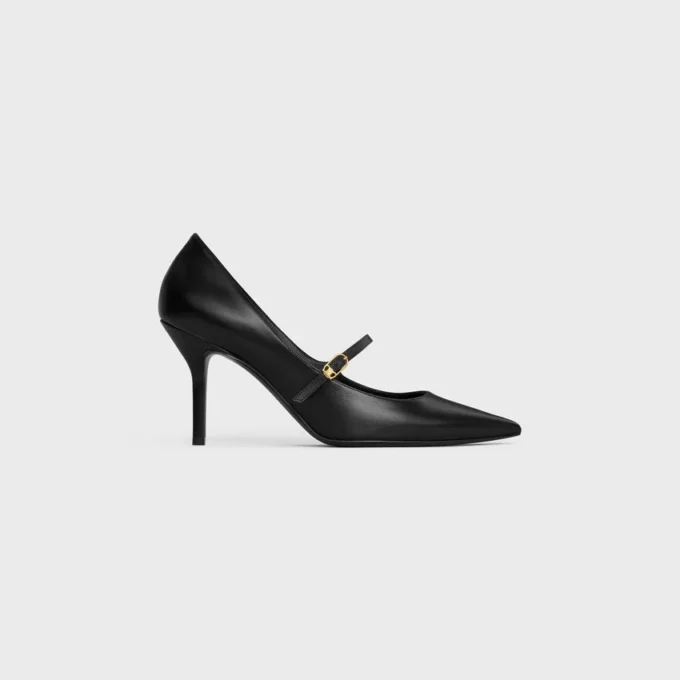 CELINE Judy rempumps i kalvskinn CELINE Judy rempumps i kalvskinn