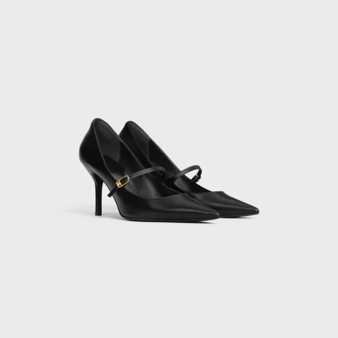 CELINE Judy rempumps i kalvskinn CELINE Judy rempumps i kalvskinn