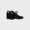 CELINE Lily Perforated Triomphe Babies i lackat kalvskinn CELINE Lily Perforated Triomphe Babies i lackat kalvskinn