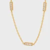 CELINE Line trippelarmband i gult guld och diamanter CELINE Line trippelarmband i gult guld och diamanter