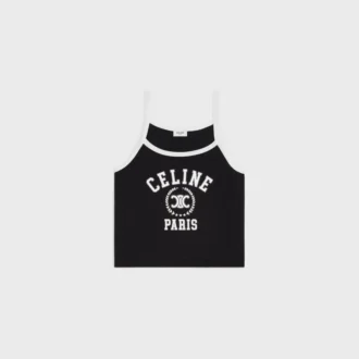 CELINE-linne i bomullsjersey