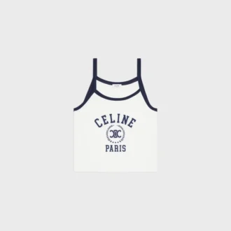 CELINE-linne i bomullsjersey