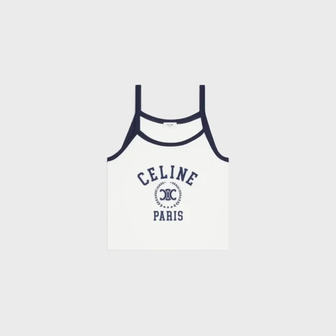 CELINE-linne i bomullsjersey CELINE-linne i bomullsjersey
