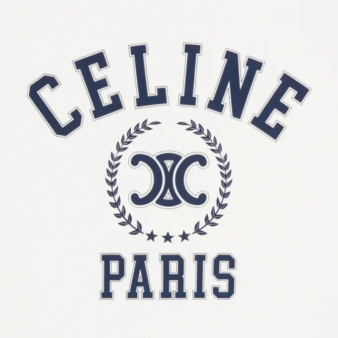 CELINE-linne i bomullsjersey CELINE-linne i bomullsjersey