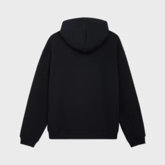 CELINE lös hoodie i bomullsfleece
