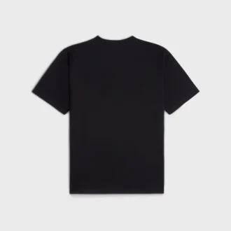 CELINE lös T-shirt i bomullsjersey