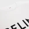 CELINE lös T-shirt i bomullsjersey