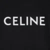 CELINE lös T-shirt i bomullsjersey