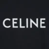 CELINE lös T-shirt i bomullsjersey